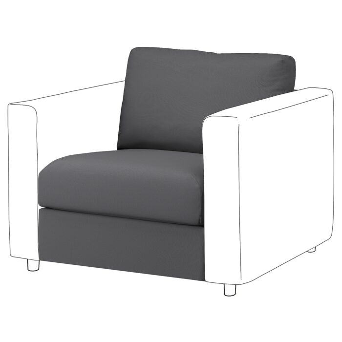 VIMLE Elemento a 1 posto - Hallarp grigio