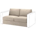 VIMLE Elemento a 2 posti - Hillared beige